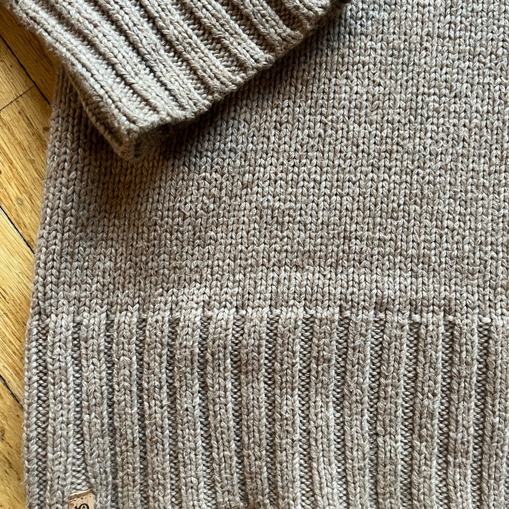 Tentree Highline Wool/cotton Turtleneck Sweater - Picture 5 of 7